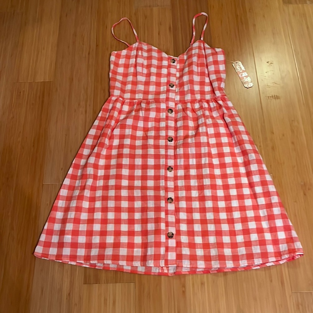 Nwt GB red striped dress